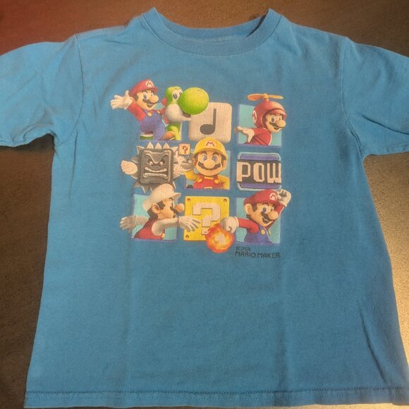 Super Mario Maker Tshirt 6-7 - Picture 1 of 5